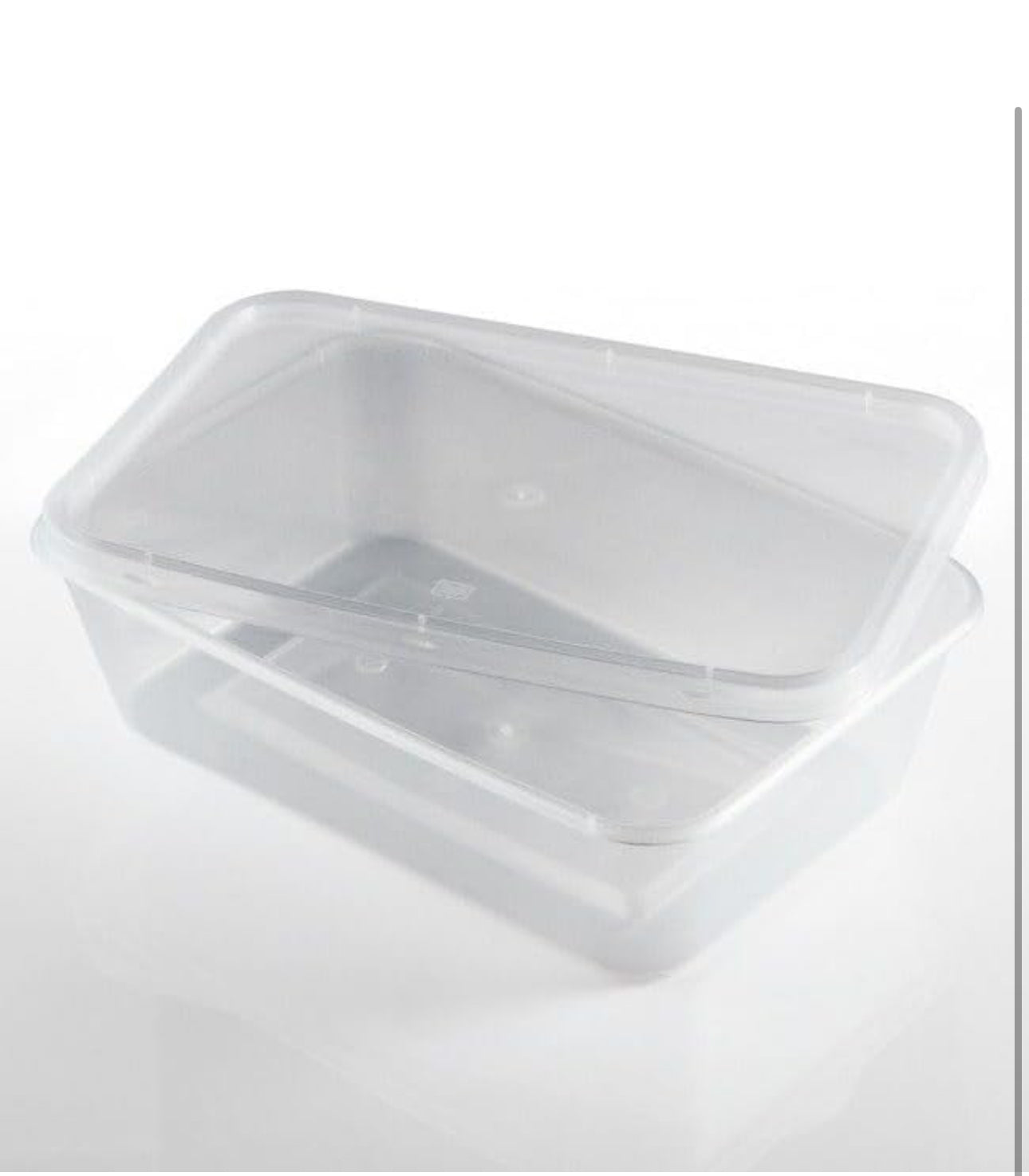 Satco Food Containers 650ml with Lids - Pack Microwave Safe