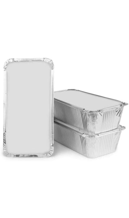 No6A Aluminium Foil Food Containers with Lids