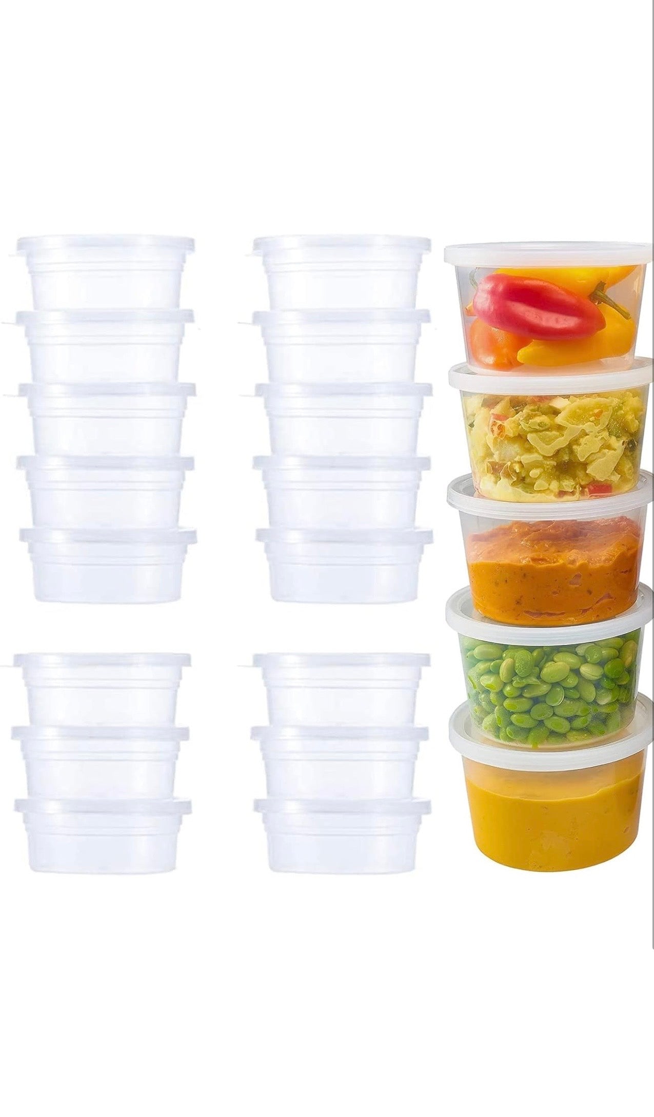 4oz Round Satco Sauce Pot