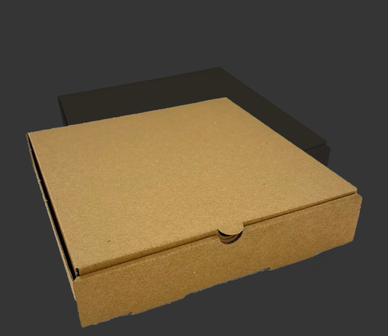 7” Brown / Kraft Pizza Boxes 100 Pack