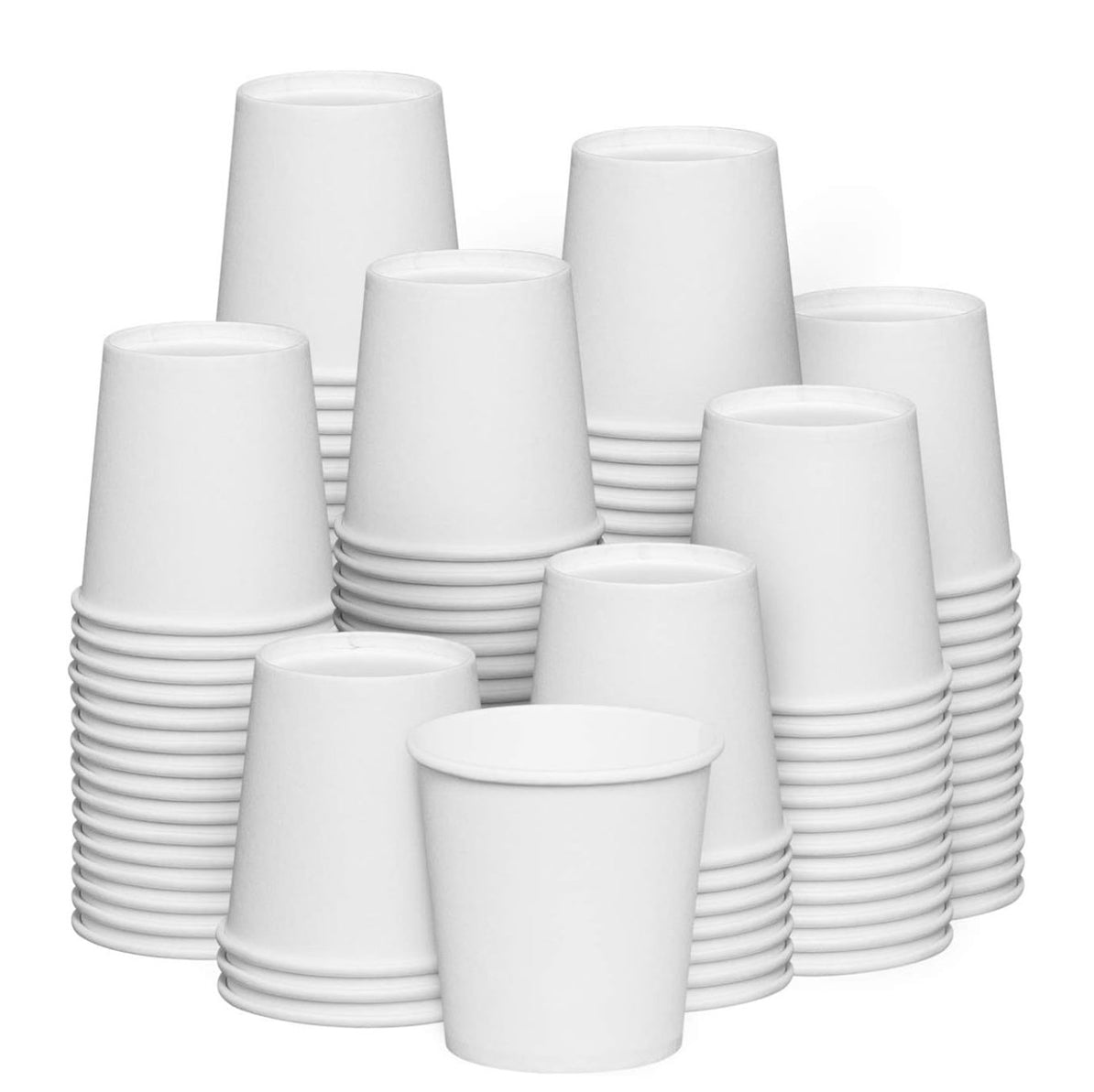 4oz Single Wall White Paper Cups – Premium Disposable Coffee & Tea Cups