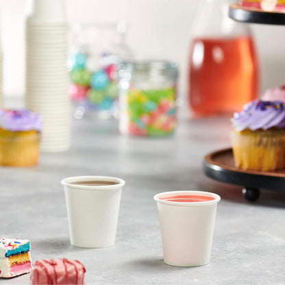 4oz Single Wall White Paper Cups – Premium Disposable Coffee & Tea Cups