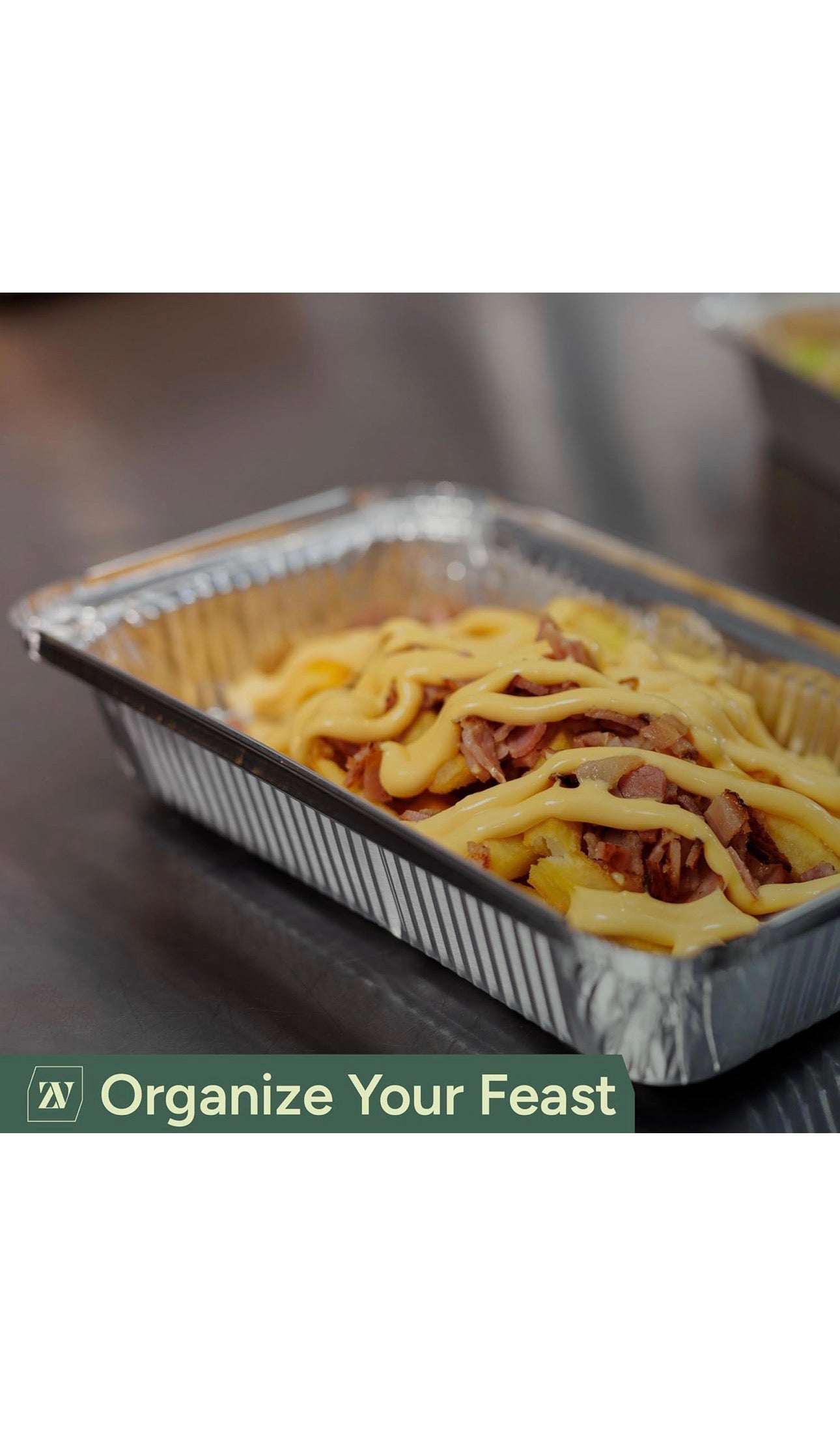 125 x Aluminium Foil Food Containers with Lids Large 6A Size