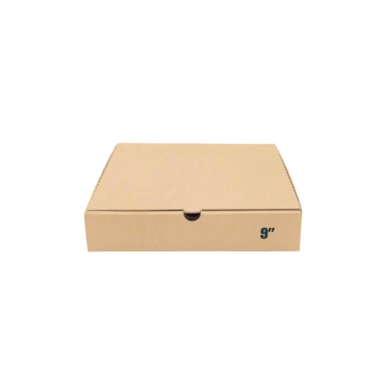 9″ inc Brown Plain Pizza Boxes 1x100pcs