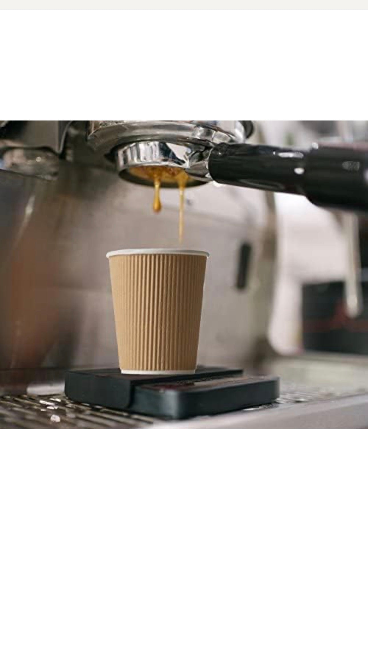 Premium 4oz Kraft Ripple Espresso Cups – Biodegradable Takeaway