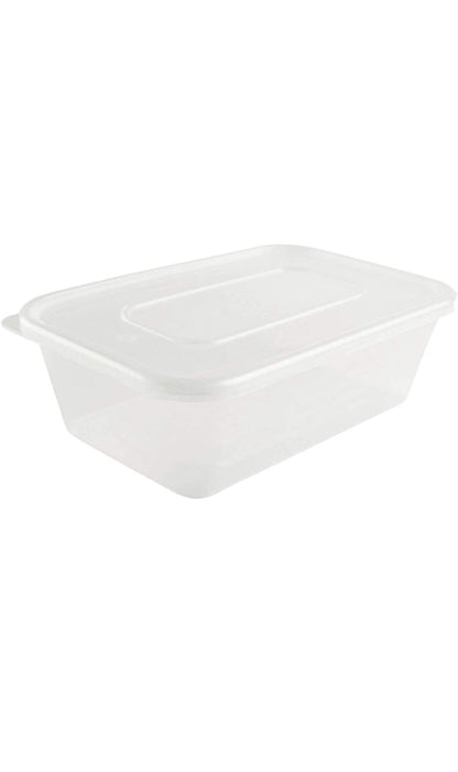 Satco Food Containers 650ml with Lids - Pack Microwave Safe