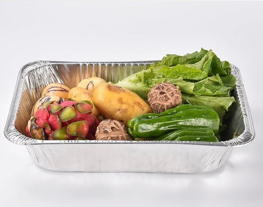 No6 Aluminium Foil Food Containers Recyclable – 860ml/30oz