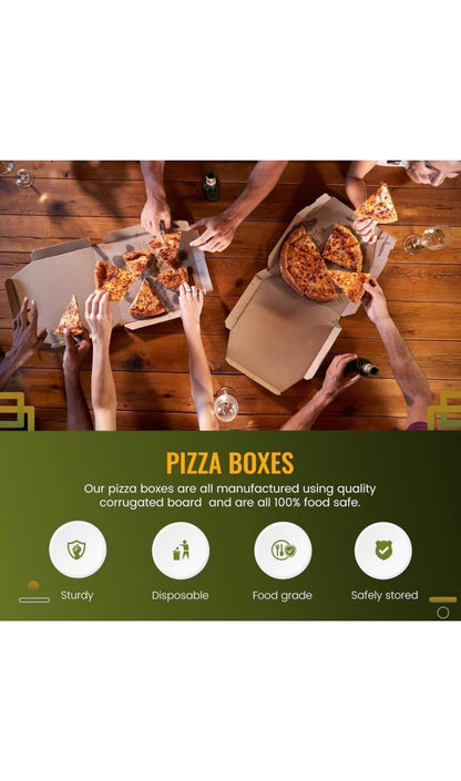 12 inch Takeaway Pizza Boxes for takeout