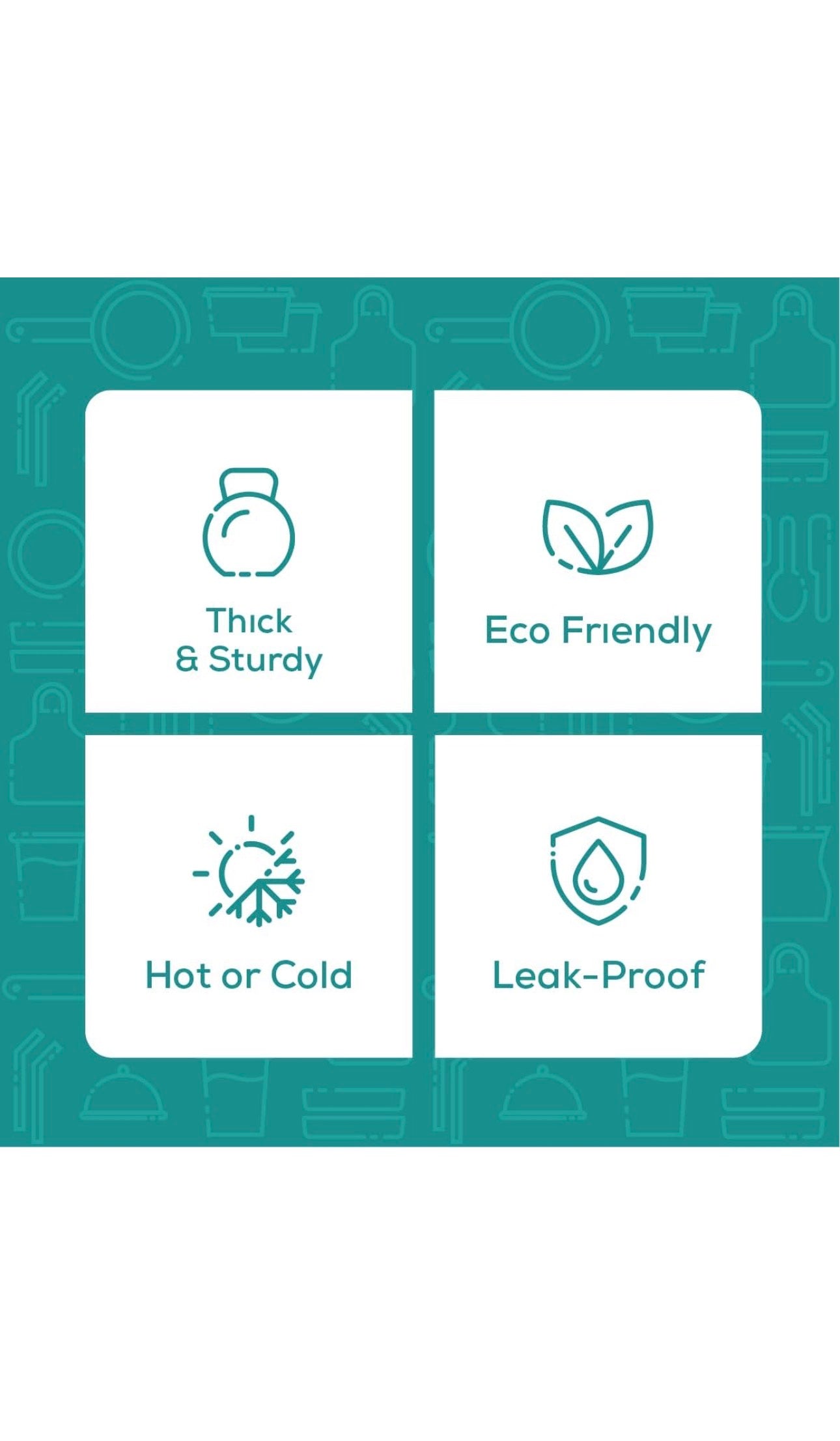 100 x 8oz White Paper Cups - Disposable & Recyclable for Hot and Cold Drinks