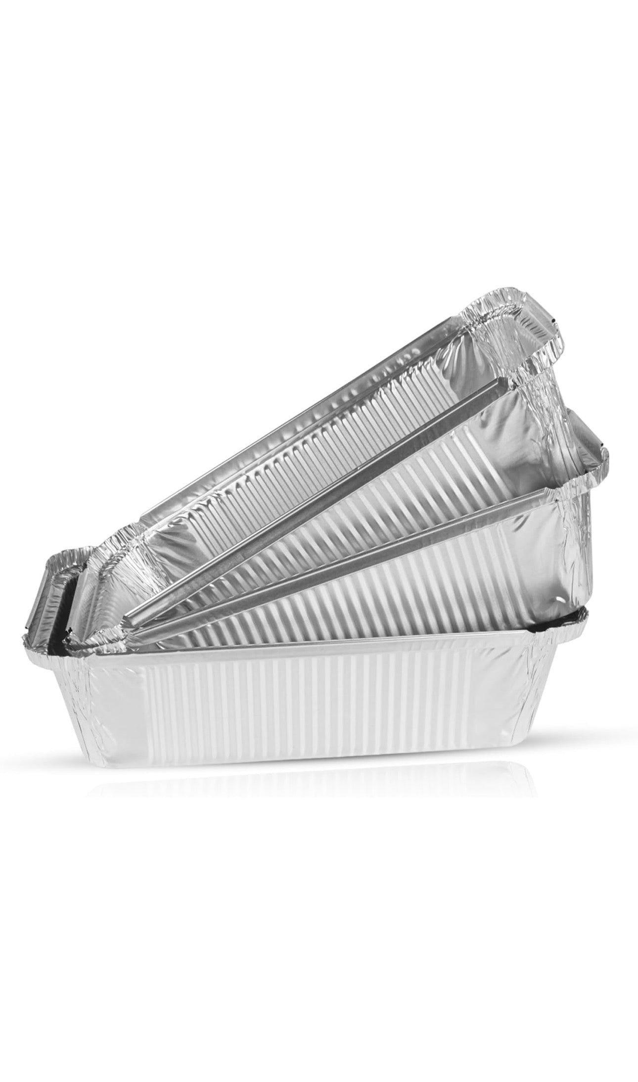 No6A Aluminium Foil Food Containers with Lids