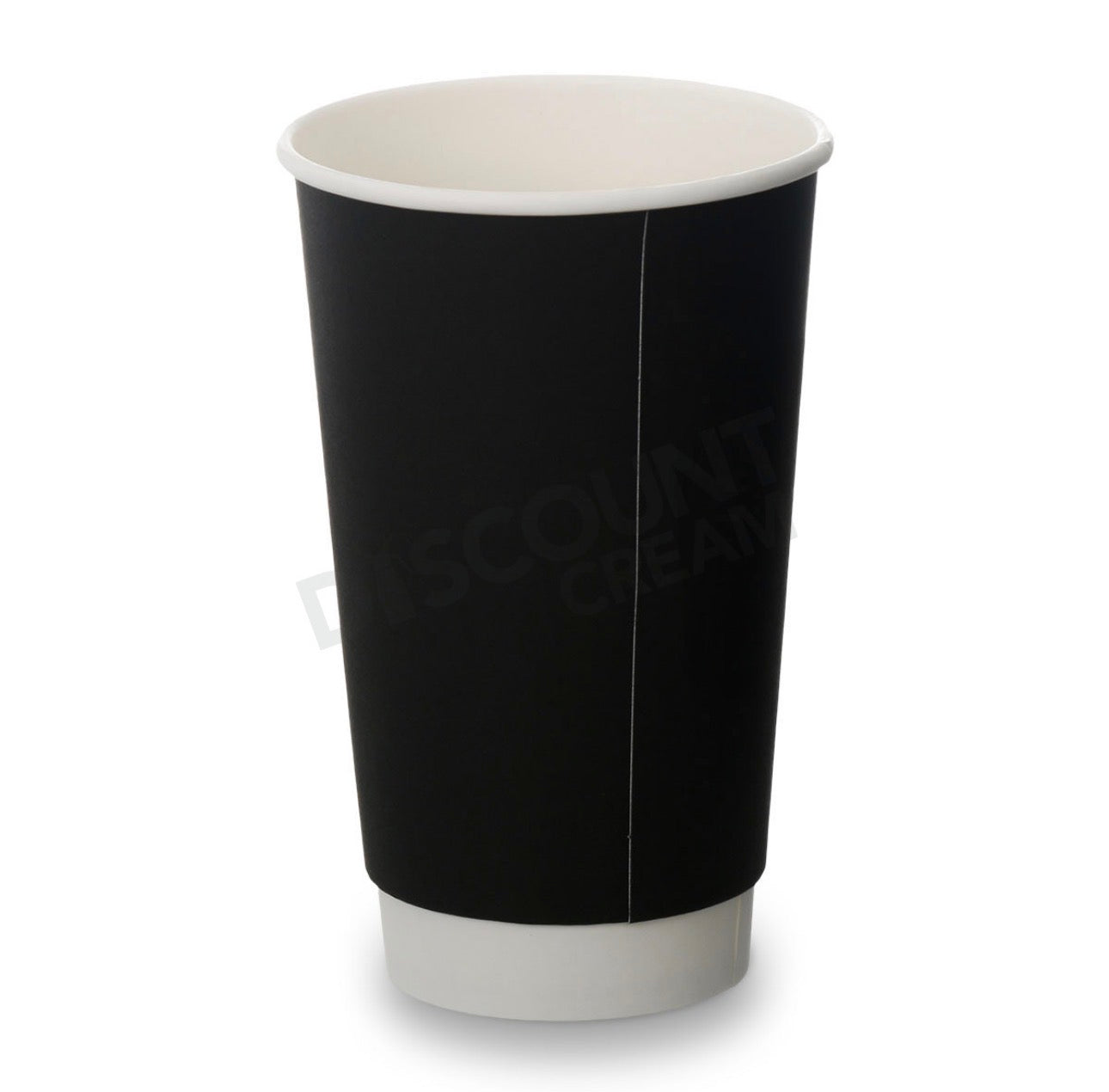 16oz Black Double Wall Insulated Paper Coffee Cups 250 Pieces