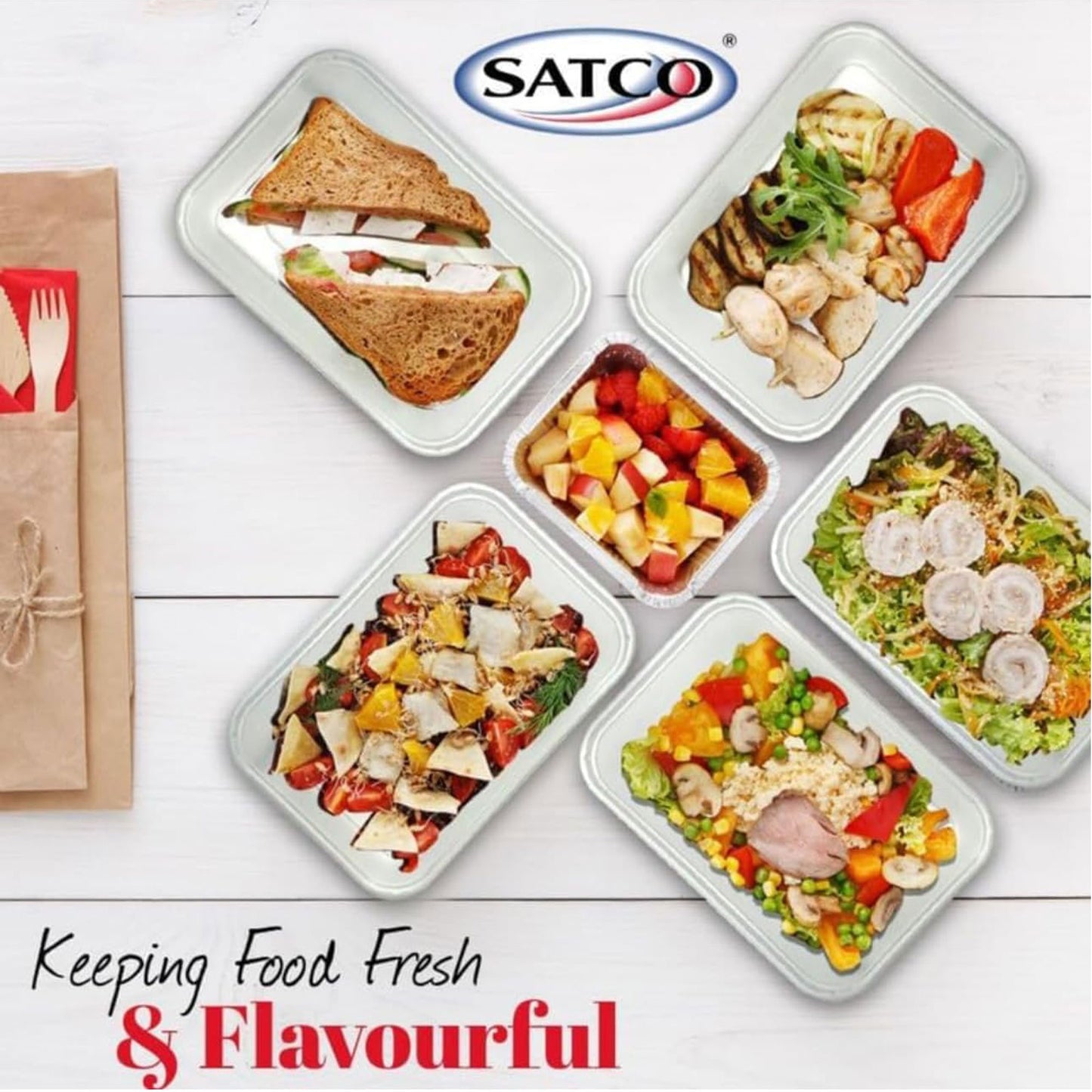 Durable and Versatile 500ml Plastic Food Containers with Lids